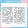 thumbnail image 6 of Flower Frame Metal Die Cuts Flower Frame Cut Dies Metal Stencils for Card Making DIY Etched Craft Dies Album Card Making Decor Craft Cutting Dies DIY Album Card Making Decor Craft, 6 of 9