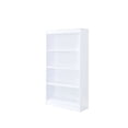 thumbnail image 4 of 5 Shelf Narrow Transitional Bookcase, Brown, 4 of 7