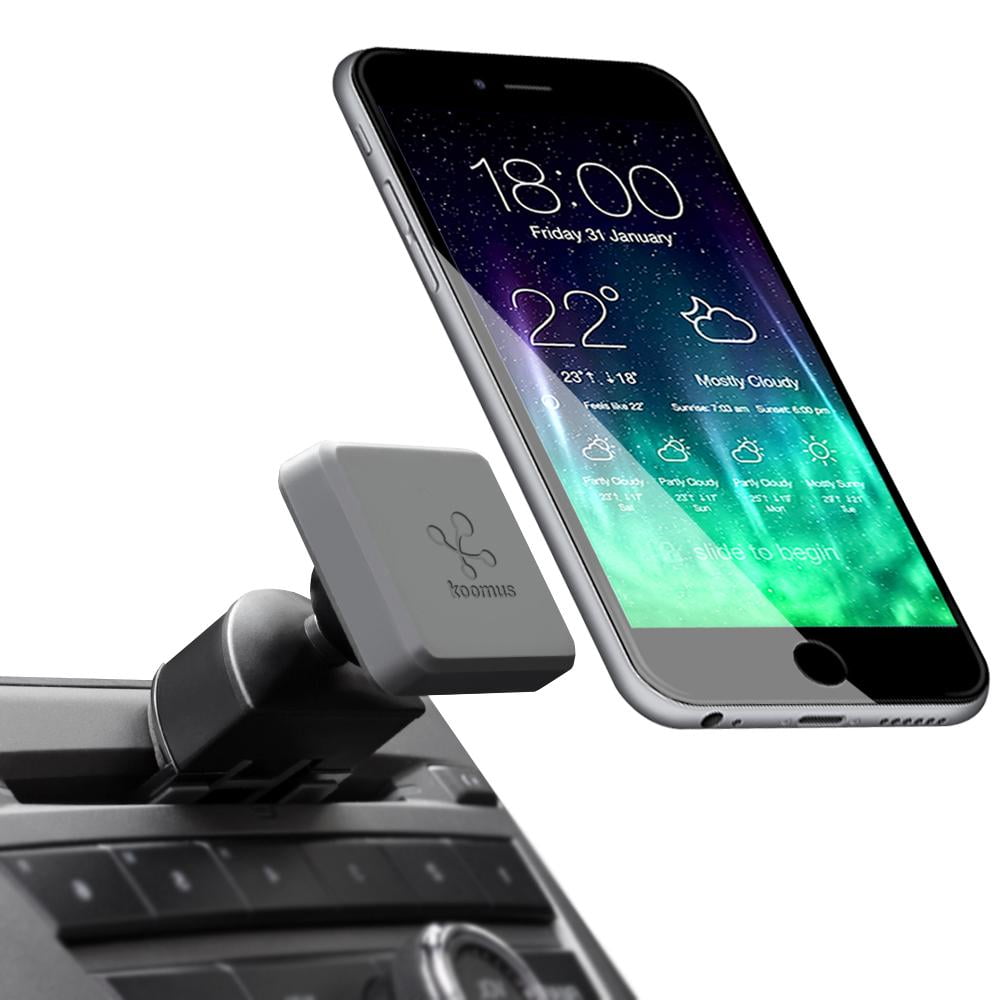 Koomus PRO-CD-M Smartphone Magnetic Car Mount for CD slot