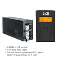 thumbnail image 4 of 600VA/360W Ups Battery Backup and Surge Protector,Computer Uninterruptible Power Supply Units,SKE Ups Power Supply, 4 of 7