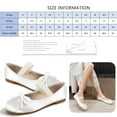 thumbnail image 2 of CHICVOMEY Vintage Flats for Women Comfort Ballet Flats Satin Up Dress Flats Comfort Casual Flats with Memory Foam Insole Wide Feet Friendly, 2 of 9
