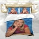thumbnail image 5 of Lizzie McGuire Conjunto de sábanas temático, trío de piezas, cómodo y amigable con la piel, diseño único, regalo de decoración para el hogar para familiares, amigos y fans, 90 cm * 190 cm, 5 of 6