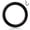 Black, variant on Steel Hinged Clicker Segment Septum Lip Nose Hoop Ring Helix Daith Cartilage