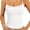 White, variant on Wrongduck Women's Double Lined Lace Tank Top Sleeveless Fitted Cami Adjustable Strap Layering Fashion Top