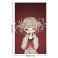 thumbnail image 2 of Anime My Hero Academia Himiko Toga Beach Towel Microfiber Soft Absorbent Quick-Dry Bath Towel 130x80cm for Bathroom Shower Guests Pool Swimming Camp Holiday Gym for Kid Adult, 2 of 8
