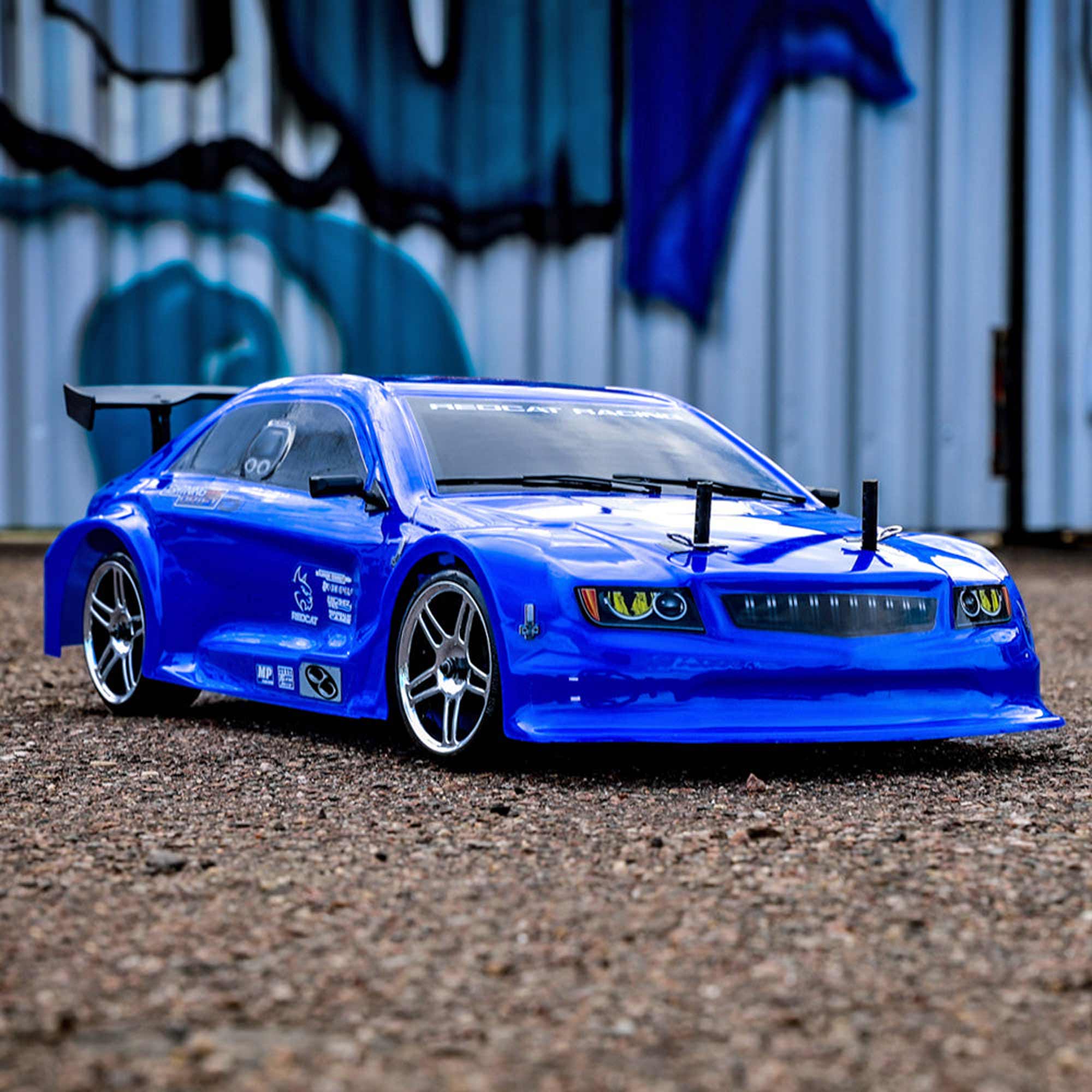 Redcat Racing 1/10 Lightning EPX Drift 4 Wheel Drive Brushed RTR Ready to Run Blue RER08003 Cars Electric RTR 1/10 Off-Road - image 5 of 11