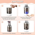thumbnail image 4 of Electric Makeup Brush Cleaner, Makeup Brush Cleaner Machine with Brush Clean Mat, Automatic Cosmetic Brush Cleaner Tools, 4 of 5