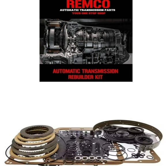 re5r05a (v6) Automatic transmission rebuild kit Woverhault kit clutches front band pistons pump bushing and filter