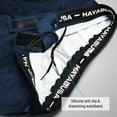 thumbnail image 2 of Hayabusa Hexagon BJJ Shorts - Navy, Small, 2 of 6