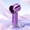 Purple, variant on Electroplated Mirror-Finish Handheld Misting Fan, Portable 2-in-1 USB Rechargeable Personal Fan with Fine Mist Spray, Silent High-Efficiency Desktop Cooler for Skincare, Travel and Commuting, 1-Pack