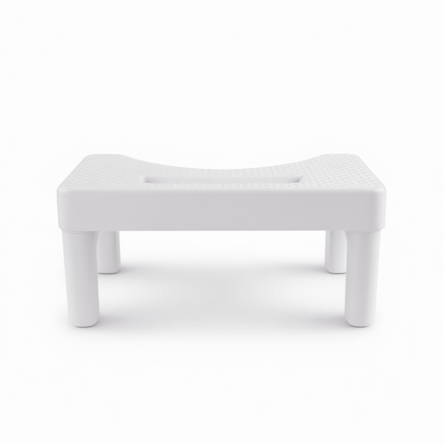6.8 Inch Toilet Stool for Bathroom, Non-Slip Potty Stool for Pooping, Step Stool for Adults, Seniors, and Kids