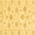 thumbnail image 1 of Ahgly Company Indoor Square Oriental Brown Traditional Area Rugs, 7' Square, 1 of 1