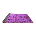 thumbnail image 2 of Ahgly Company Indoor Square Southwestern Purple Country Area Rugs, 3' Square, 2 of 4