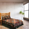 thumbnail image 2 of Patch Magic QKHLC Harvest Log Cabin- Quilt King 105 x 95 in., 2 of 6