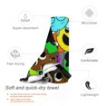 thumbnail image 3 of Sprunki Fluffy Bath Towels Quick Drying Lightweight Pool Skin-Friendly Towel Bathroom Home, 3 of 8