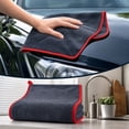 thumbnail image 6 of Nsxcdh Cleaning Cloths 5PC Cleaning Cloths Reusable Thickened Wipes for Kitchen Glass and Car Windows Lint Free Absorbent Microfiber Towels, 6 of 8
