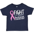 thumbnail image 3 of Inktastic Fight Breast Cancer Pink Ribbon Boys or Girls Toddler T-Shirt, 3 of 5