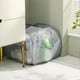 thumbnail image 3 of Collapsible Mesh -Up Laundry Hamper with Strong Handles, Opening Clothes Hamper with Side Pockets, Storage Baskets-D, 3 of 5