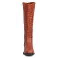 thumbnail image 4 of New Women Liliana Lenice-1 Leatherette Ribbed Knee High Belted Motorcycle Boot, 4 of 5