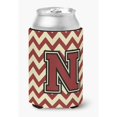 thumbnail image 1 of "Treasures CJ1061-NCC Letter N Chevron Maroon and Gold Can or Bottle Hugger, Multicolor" Caroline's Treasures CJ1061-NCC, 1 of 1