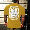thumbnail image 2 of Men's T-shirt Graphic Text 3D Printing Street Casual Short Sleeve Button Down Printed Clothing Basic 3XL, 2 of 5
