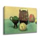 thumbnail image 2 of Póster de lienzo con diseño de olla de barro y manzanas, decoración para dormitorio, paisaje deportivo, decoración para oficina, regalo, estilo marco, 16 x 24 pulgadas (40 x 60 cm), 2 of 8