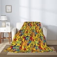 thumbnail image 2 of Sikiie Dancing African Womens Cozy Flannel Fleece Throw Blanket: Lightweight & Thick for All Seasons - Perfect for Women, Men, & Kids"60"x50", 2 of 6