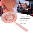 thumbnail image 4 of Professional Stainless Steel Cocktail Strainer Fine Filter for Bartender Restaurant Party Rose Gold, 4 of 4