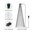thumbnail image 3 of Outdoor LED Christmas Tree, 6FT 400 LED Smart Christmas Tree with Remote Control, Christmas Tree with Lights, Artificial Christmas Tree Prelit, Waterproof for Indoor Outdoor Xmas Decor, 3 of 8