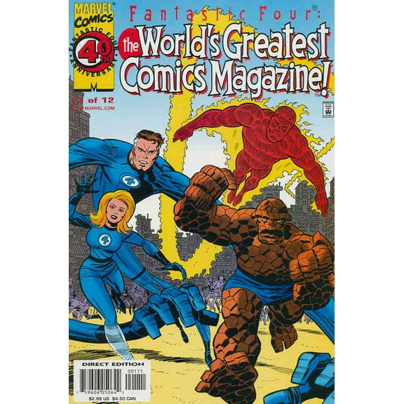 Fantastic Four: The World's Greatest Comics Magazine #1 VF ; Marvel Comic Book