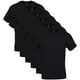 thumbnail image 1 of Camiseta Gildan Crew para hombre G1100 negra talla M (paquete de 6), 1 of 7