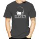 thumbnail image 3 of Stranger Style Pop Culture Things Eleven Cosplay Mens Black Size S-6XL T-Shirt, 3 of 5