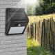 thumbnail image 3 of Lámpara de pared impermeable con detección de movimiento humano, luz LED con energía Solar, para puerta de jardín y patio, 3 of 8
