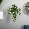 thumbnail image 2 of Nearly Natural 19in. Mixed Stephanotis & Ivy Hanging Artificial Plant (Set of 4), 2 of 3