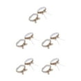 thumbnail image 2 of relayinert Beautiful Womens Lace Flower Leg Garter Belt Rings Exquisite and Charming Brown 33cm 5Set, 2 of 6
