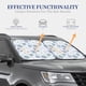 thumbnail image 4 of Fotbe Retro ice blue snowflakes Juego de 2 Piezas de Parasoles para Parabrisas | Bloqueador Solar para Auto | Accesorios Plegables para Protección Solar Interior-Small, 4 of 6