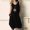 Black, variant on gakvbuo summer tank dresses for women 2024 vacation Women's Cotton Linen Color Loose Round Neck Sleeveless Dress
