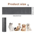 thumbnail image 2 of Alfombrilla autoadhesiva para rascar gatos, 200 x 30 cm, recortable, protección contra arañazos, para puertas de muebles de sofá, para evitar arañazos de gatos y proteger alfombras y paredes (gris, 2 of 7
