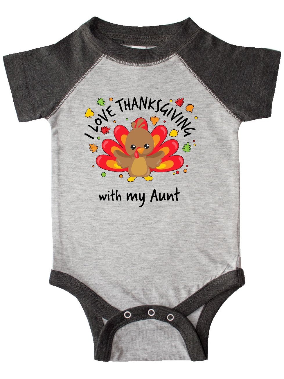 inktastic Stuffed Turkey Nap Time Long Sleeve Creeper