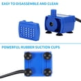 thumbnail image 4 of Methold Bomba para fuente de agua potable para mascotas, minireemplazo impermeable con luz LED, dispensador de agua súper silenciado para Piezas de acuario, 4 of 6