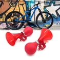 thumbnail image 2 of Unique Bargains 2 Pcs Red Rubber Squeeze Bulb Hooter Bell Air Horn Trumpet for Bicycle Cycling, 2 of 4