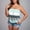 White, variant on Summer Tank Tops For Women Sevevn Woman Casual Fashion Printing Pullover Strapless Striped Tank Top