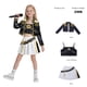 thumbnail image 2 of Disfraz de cazador de Halloween for niños grandes, Rumi, Mira, Zoey, cantantes, baile, escenario, juego de rol, trajes de cosplay for niños, 2026, 2 of 2