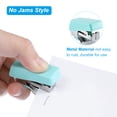 thumbnail image 4 of Uxcell Desk Stapler Set with Staples, Claw Portable Staple Remover Effortless Stapler, Green, 4 of 6