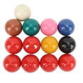 thumbnail image 2 of Bolas De Billar, Juego De Bolas De Billar Profesionales Compactas De Repuesto De Resina De 2,1 Pulgadas De Diámetro, 13 Piezas Para Mesas De Billar, 2 of 7