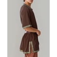 thumbnail image 4 of Men Medieval Costume Renaissance Templar Knight Vintage Tunic Tops, 4 of 6