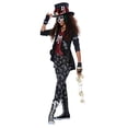 thumbnail image 1 of California Costumes Girls Voodoo Charm Child Costume Black/Red, Extra Large, 1 of 3