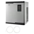 thumbnail image 1 of VEVOR Commercial Ice Maker Machine - Head, 300 Lbs/Day Stainless Steel Ice Machine with Scheduled Ice-Making, Self-Cleaning, Adjustable Thickness, 1 of 9