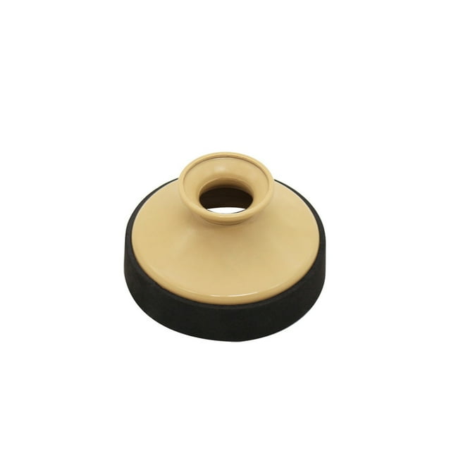 maskred Saxophone Mute Round Professional ABS Durable Suppression Parts Sax Practicing Accessories Fittings Wood Color