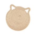 thumbnail image 2 of Milaget 1PCS Dual Scratching Pads for Indoor Cats Natural Cotton Rope Cat Scratch Pad S, 2 of 9